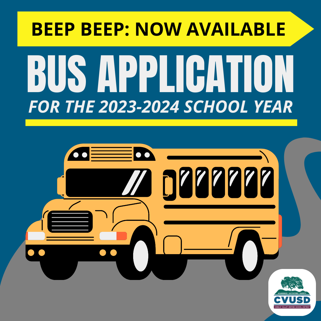  Beep Beep: Bus Application Now Available for the 2023-2024 School Year